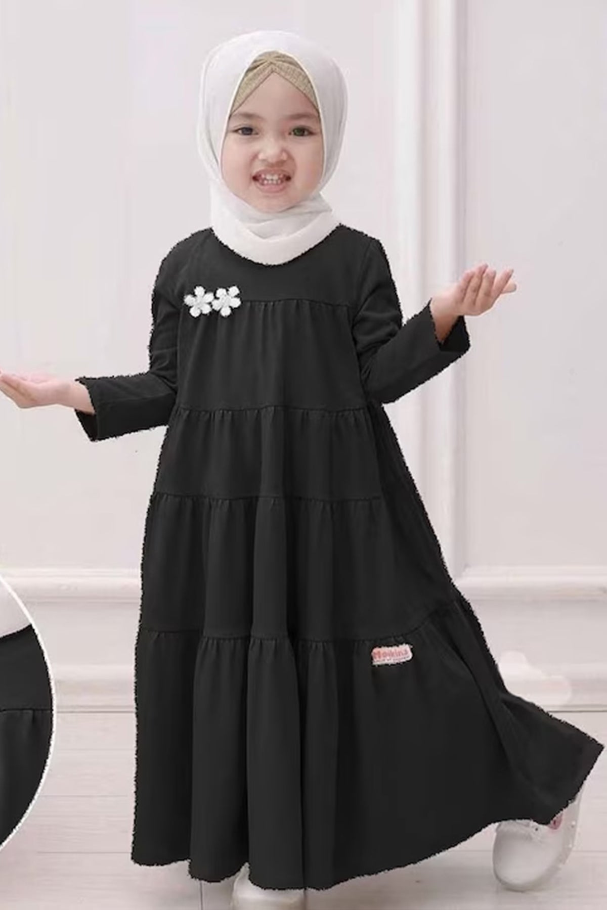 Trendy Kids Abaya 2025 – Modest Outfit for Girls