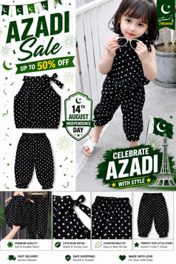 Cute Baby Girl Cotton Dress Pakistan