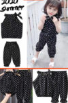 Baby Girl Stylish Outfit - Polka Dot Shirt With Trouser