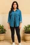 Denim Shirt For Girls